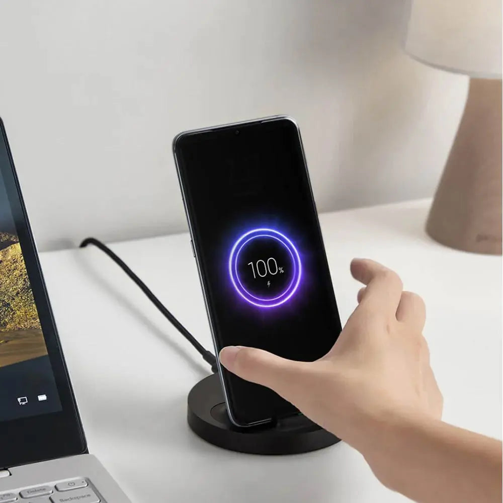 Support de Charge Sans Fil pour Smartphone Xiaomi GDS4145GL Mi 20W Noir