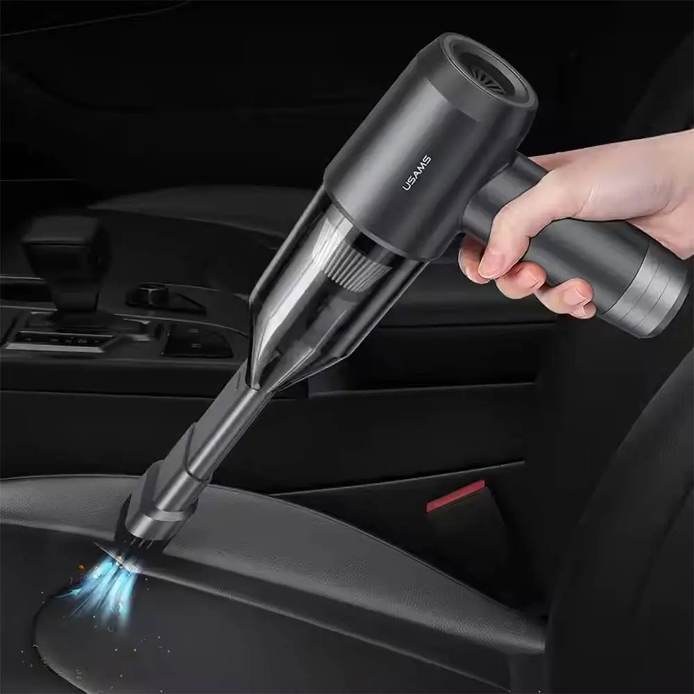 Mini Aspirateur Portable Usams ZB291 55W 4000mAh (6 en 1) Noir