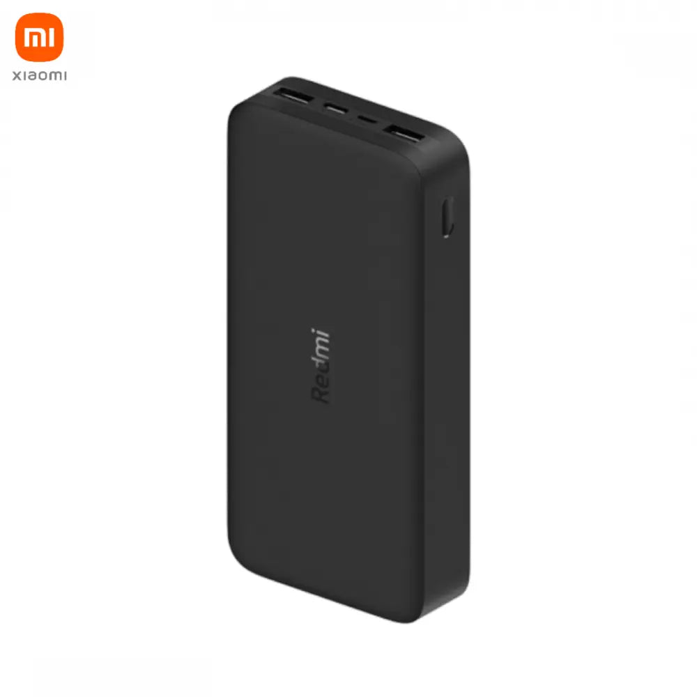 Batterie Externe Power Bank Xiaomi 20000mAh Redmi 18W Charge Rapide Noir