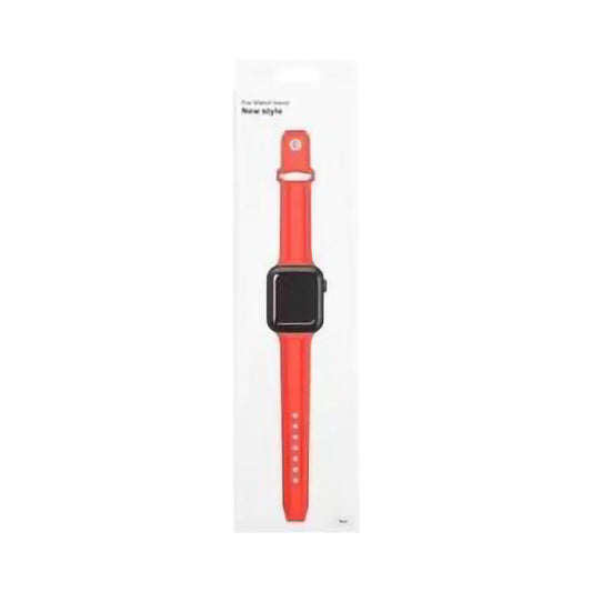 Bracelet Sport Apple Watch 38/40mm  Rouge (adaptable)