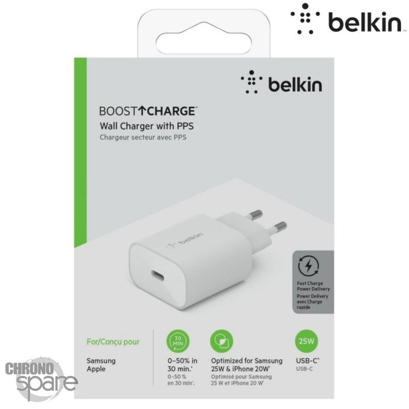 Chargeur secteur 25W Belkin