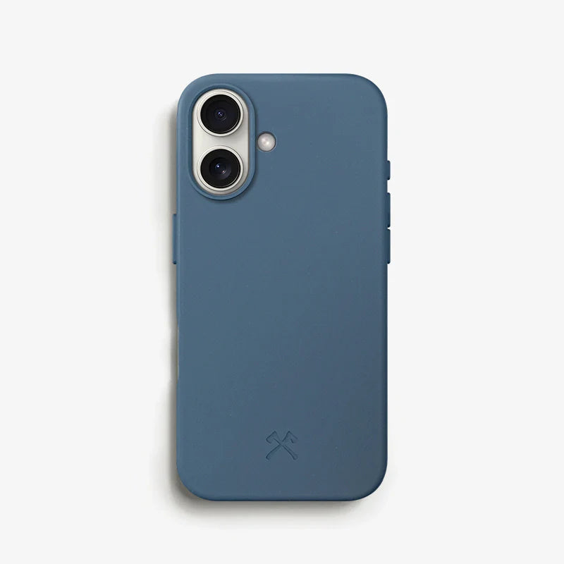 Coque Silicone iPhone 16e (Bleu Nuit)