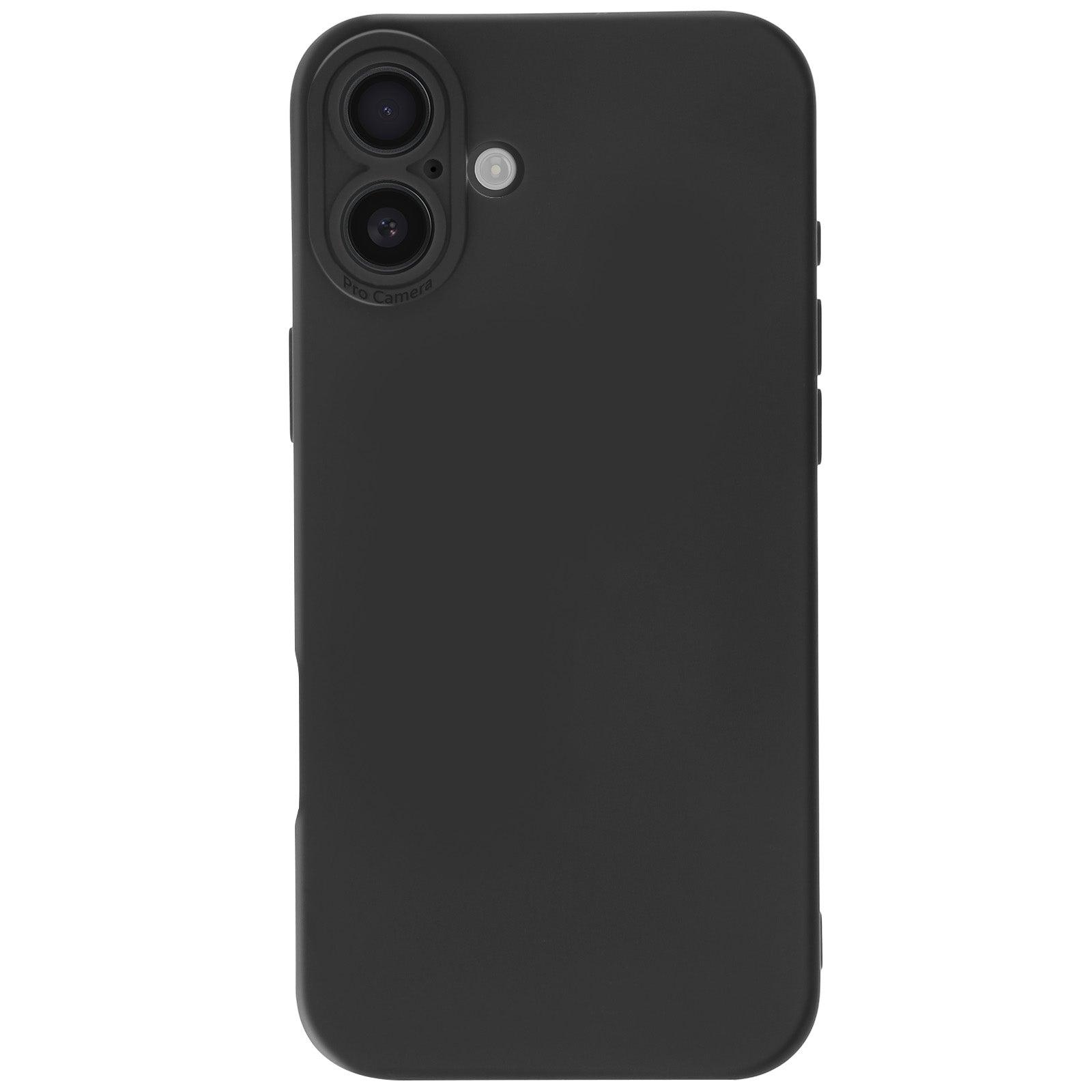 Coque Silicone iPhone 16e (Noir)