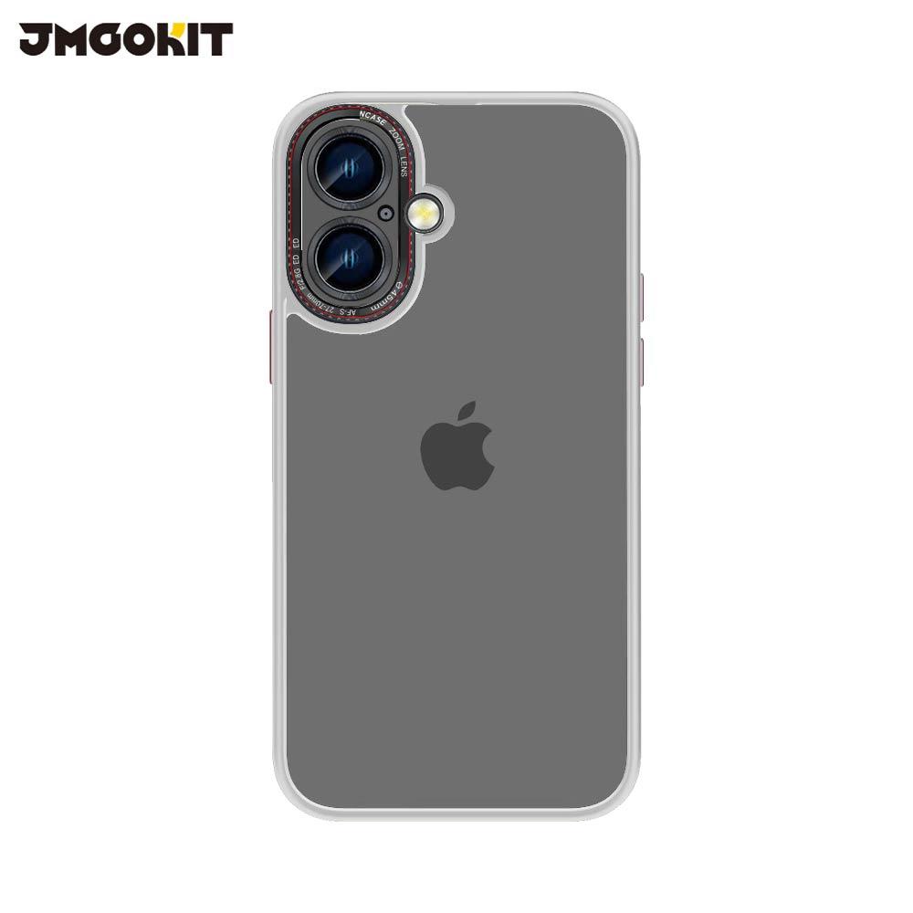 Coque de Protection Canon Lens JMGOKIT pour Apple iPhone 17 Transparent