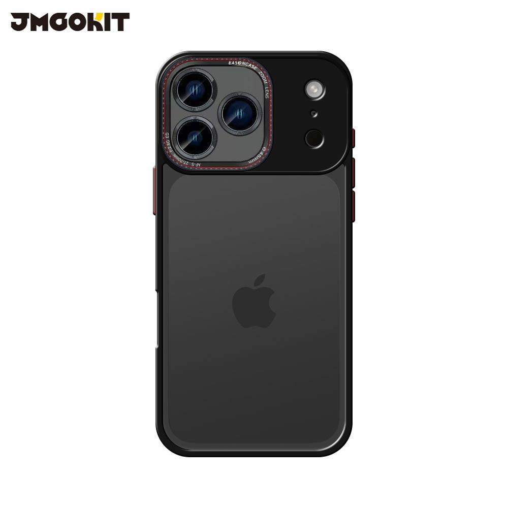 Coque de Protection Canon Lens JMGOKIT pour Apple iPhone 17 Pro Max Noir